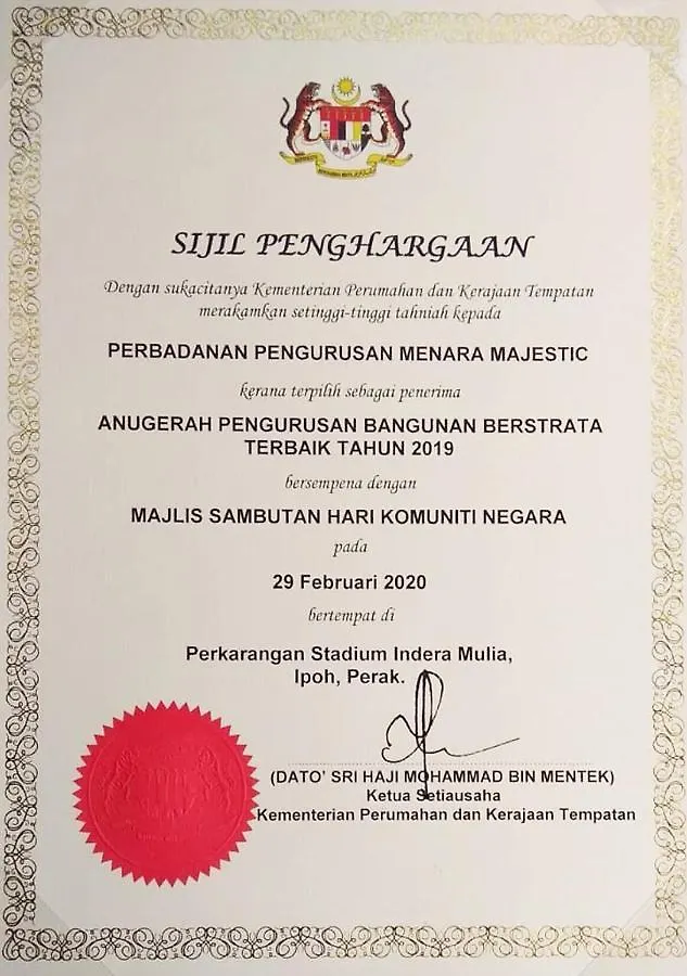 Apartamento H2H - Win De Love Majestic Ipoh